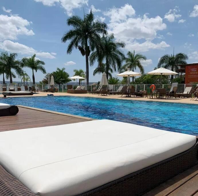 Apartamento com suíte em Resort de Luxo. Brasília Exterior foto