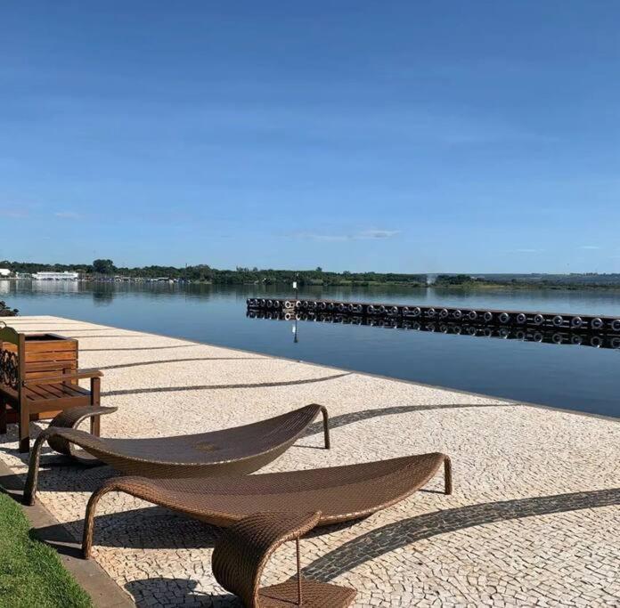 Apartamento com suíte em Resort de Luxo. Brasília Exterior foto