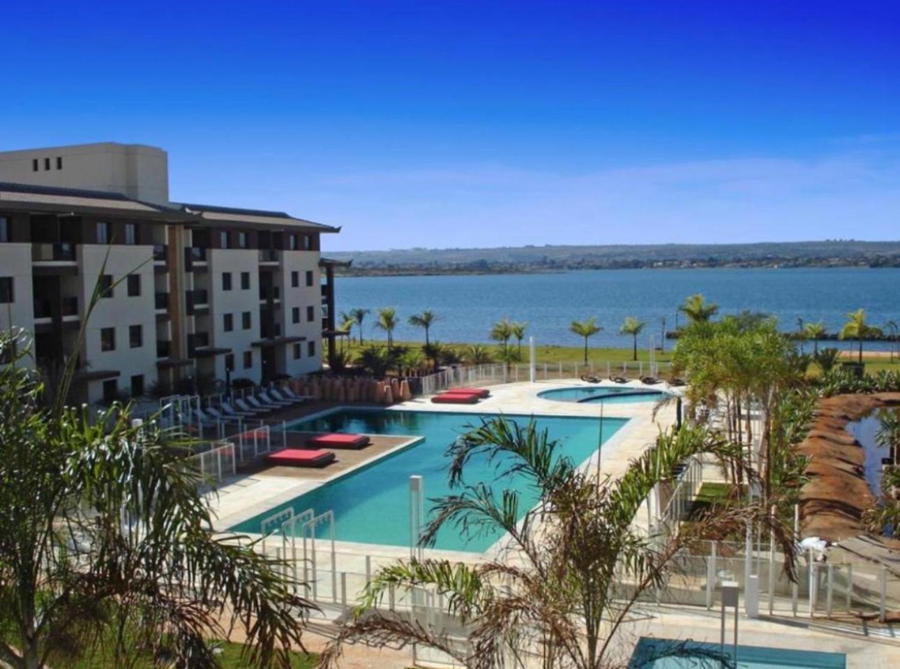 Apartamento com suíte em Resort de Luxo. Brasília Exterior foto
