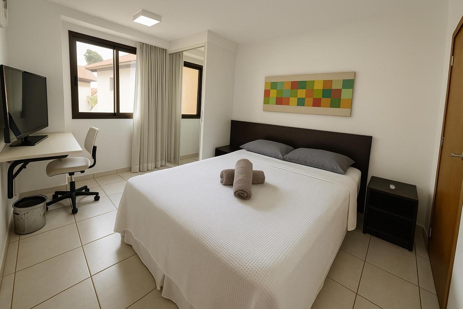 Apartamento com suíte em Resort de Luxo. Brasília Exterior foto